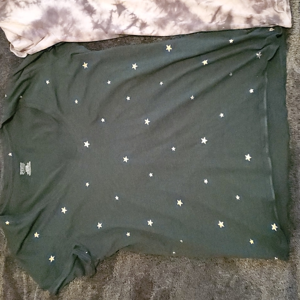 PINK v neck tops
